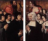 Haneton Triptych (wings) by Bernaert van Orley